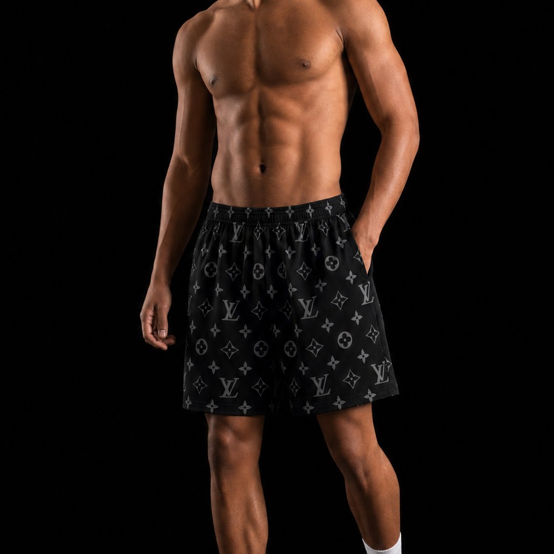 BLACK OUT MONO MESH SHORTS