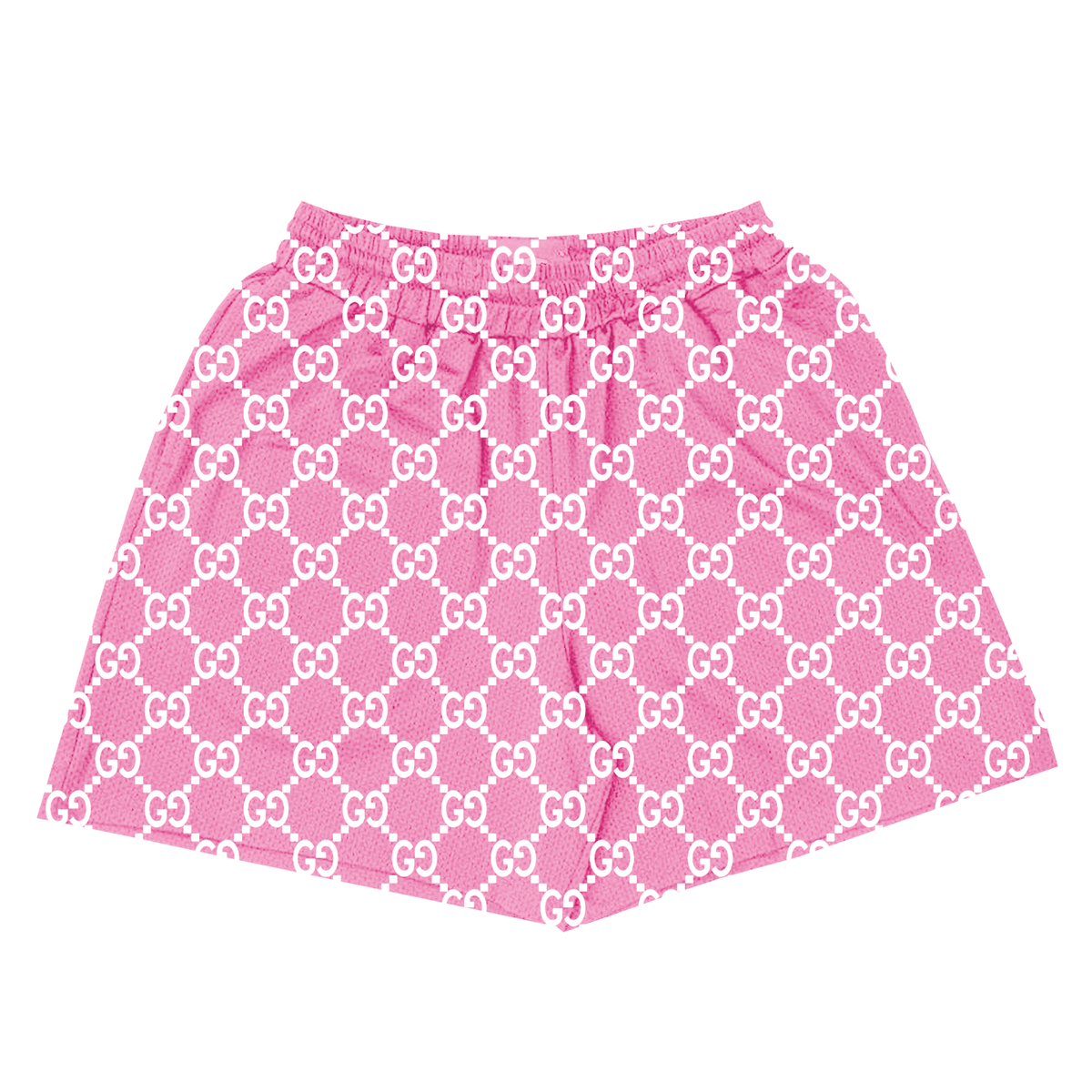 PINK G MESH SHORTS