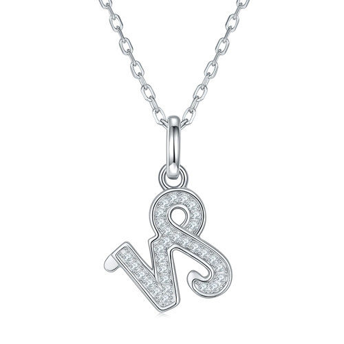 Moissanite Zodiac Pendant
