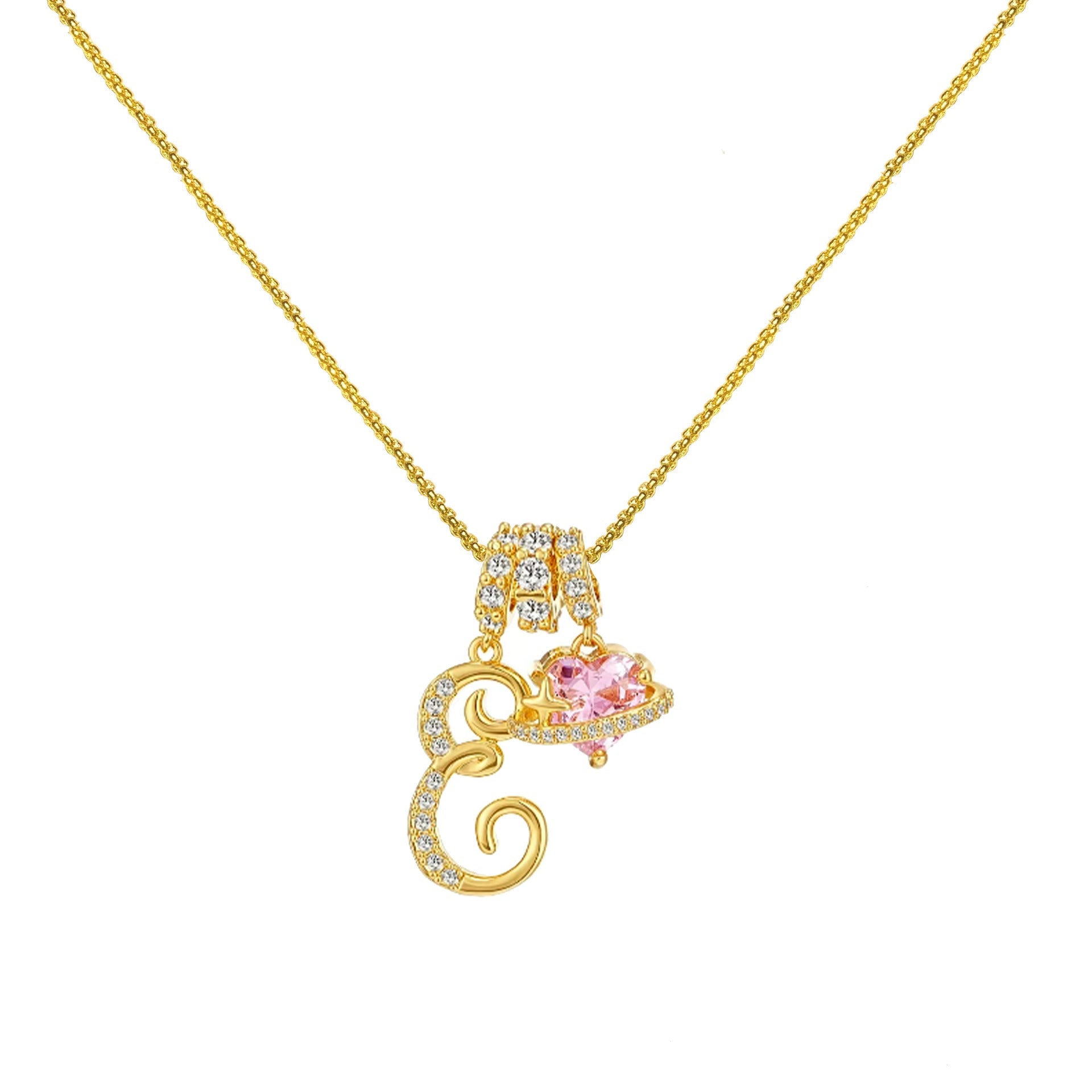 Initial Name Necklace — AURA SUPPLY