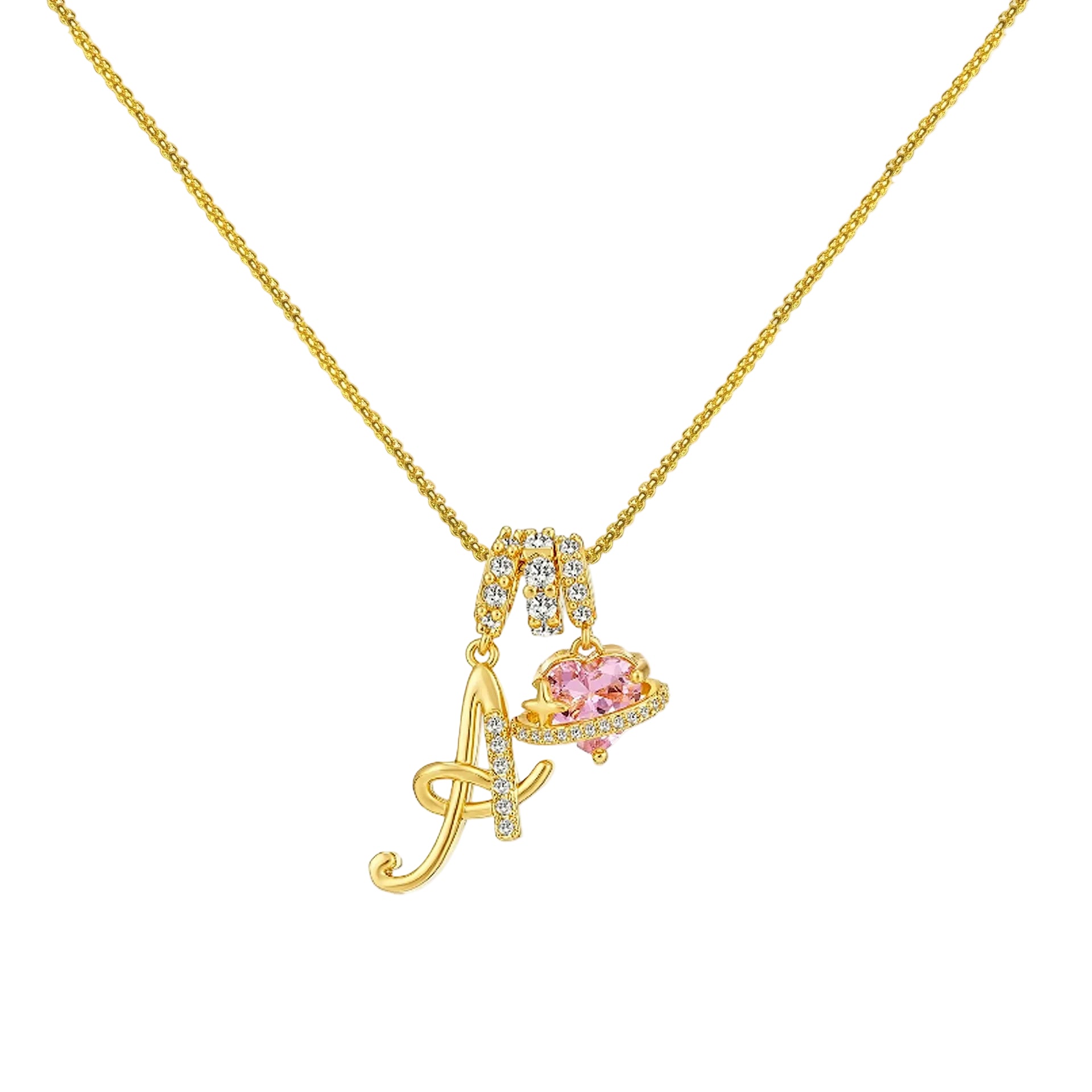 Initial Name Necklace — AURA SUPPLY