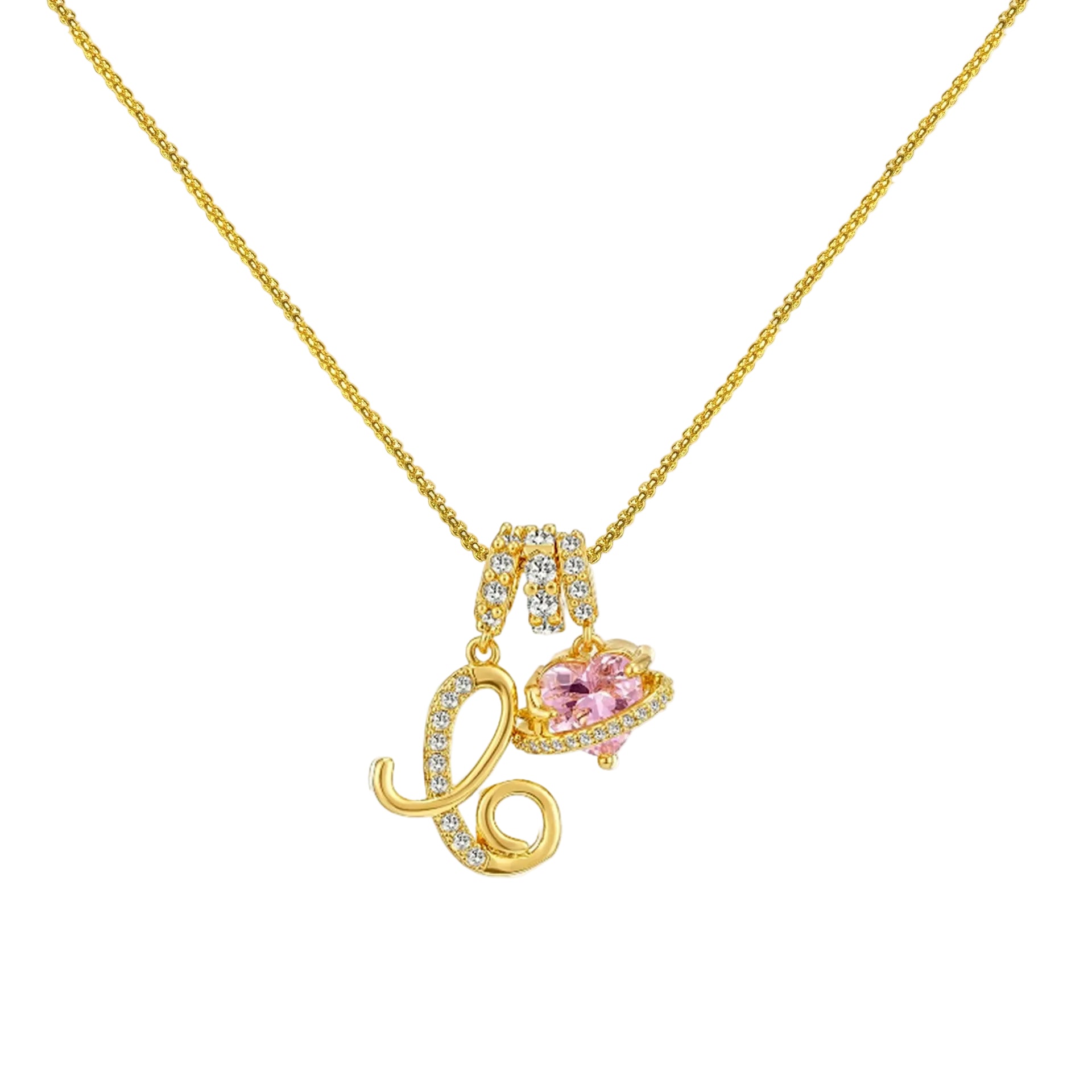 Initial Name Necklace — AURA SUPPLY