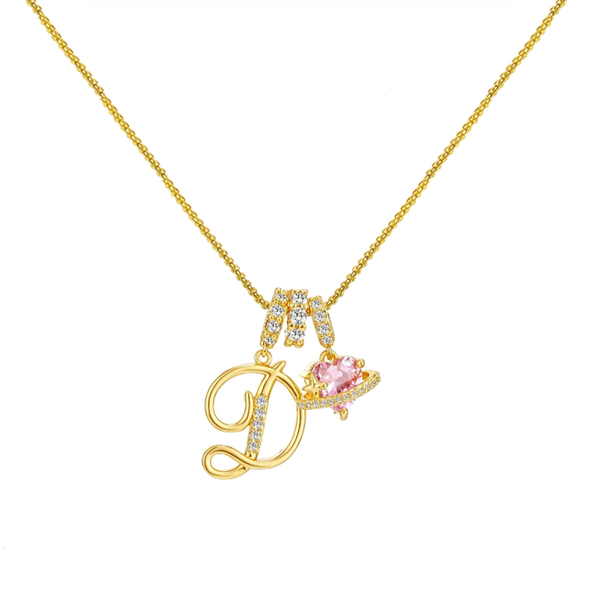 Initial Name Necklace — AURA SUPPLY