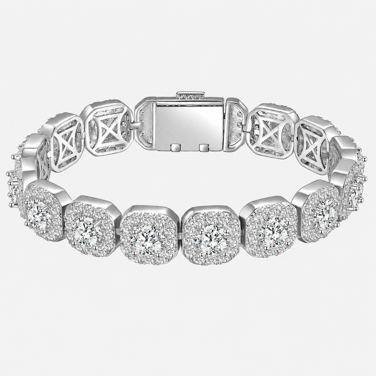 Cluster Iced Bracelet — AURA SUPPLY