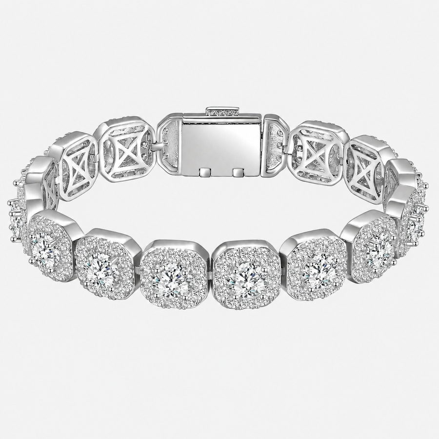 Cluster Iced Bracelet