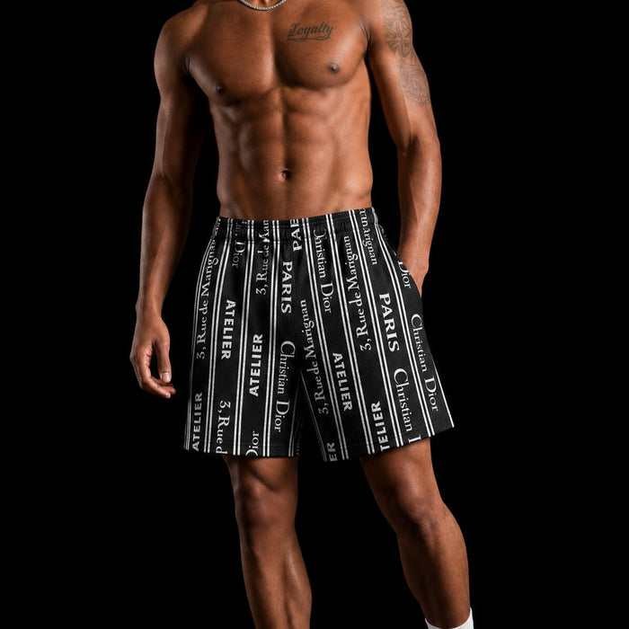 DEEP BLUE MESH SHORTS