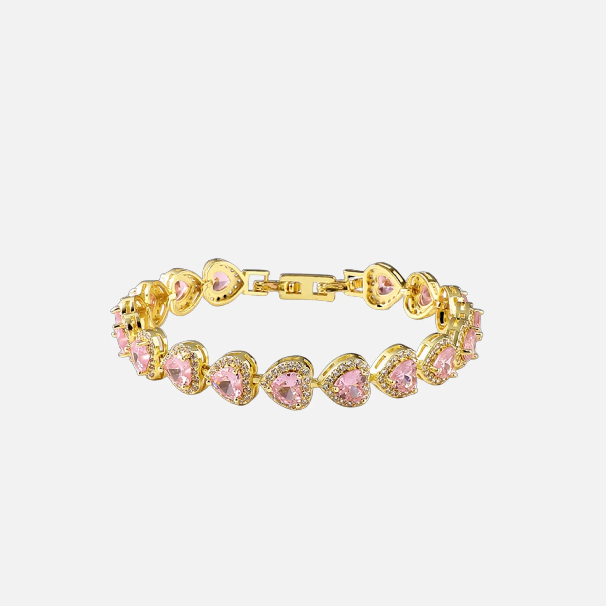 Heart Crystal Bracelet — AURA SUPPLY