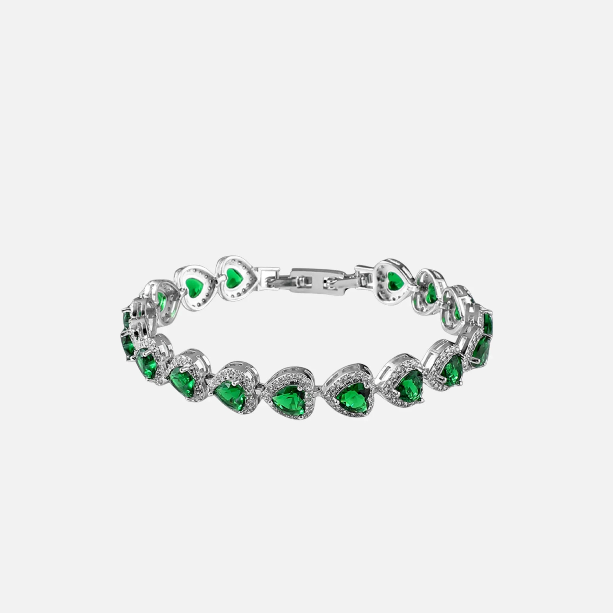 Heart Crystal Bracelet — AURA SUPPLY