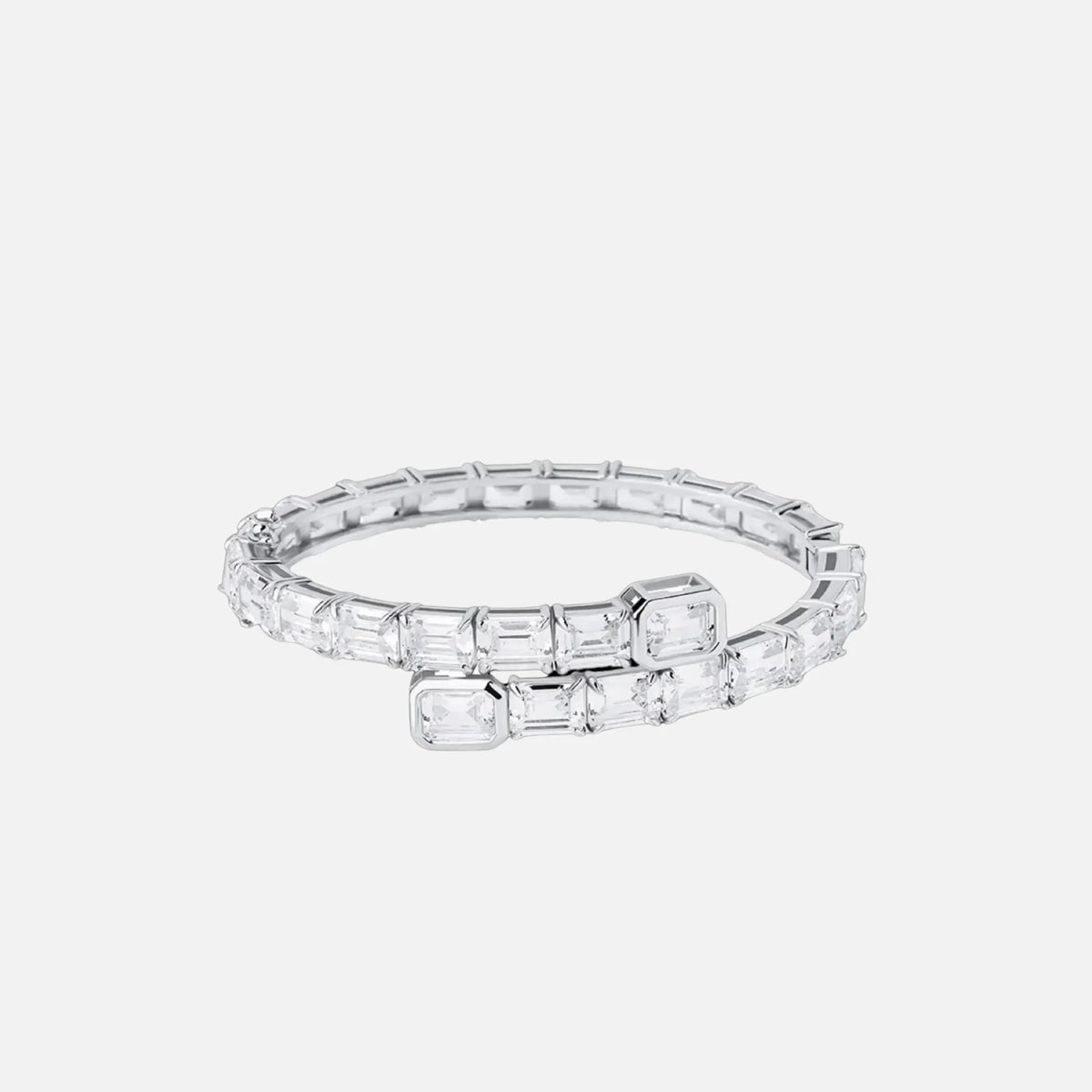 Emerald Cut Bangle — AURA SUPPLY
