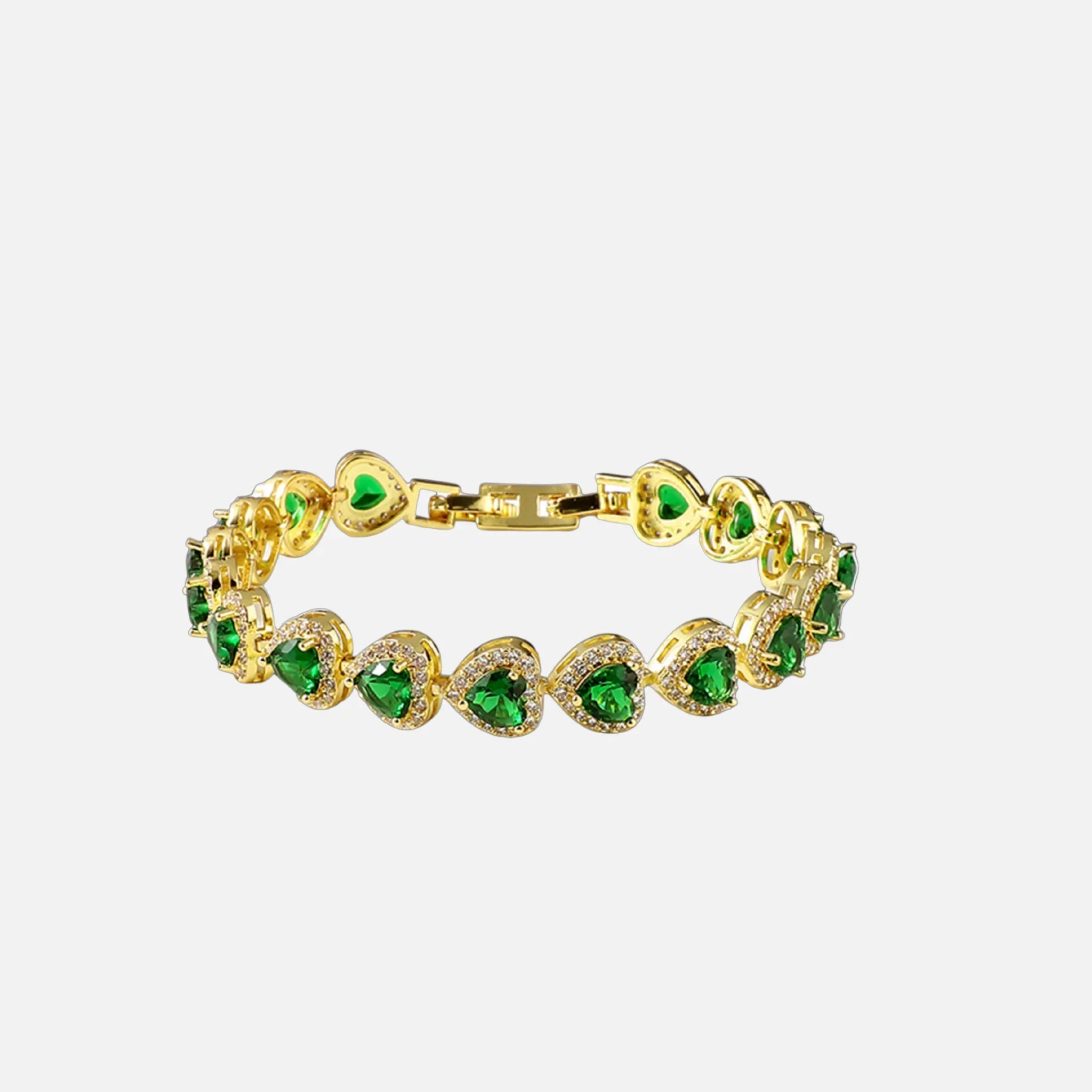 Heart Crystal Bracelet — AURA SUPPLY
