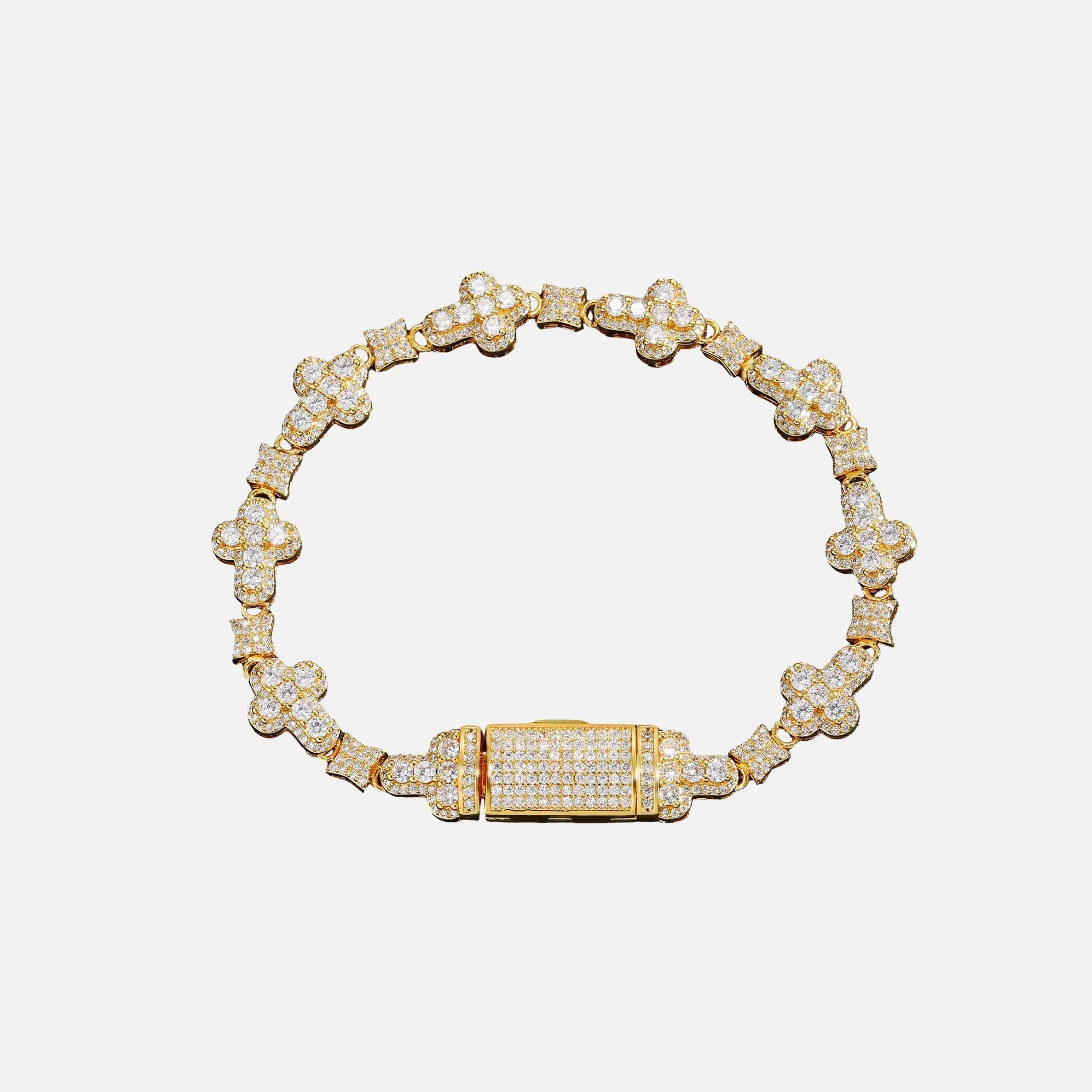 Clover Crystal Bracelet — AURA SUPPLY
