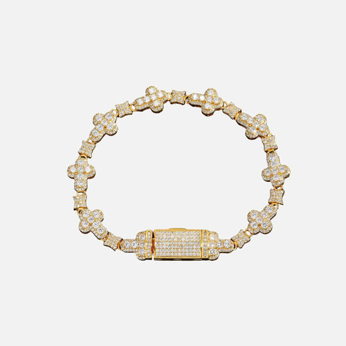 Clover Crystal Bracelet