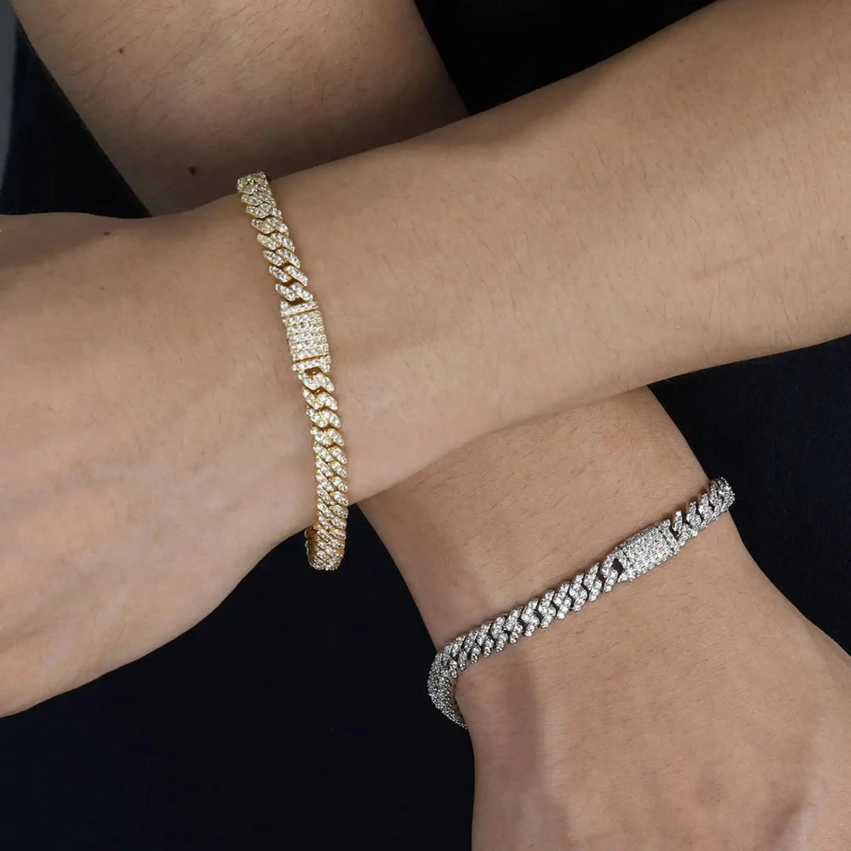 Iced Cuban Bracelet — AURA SUPPLY