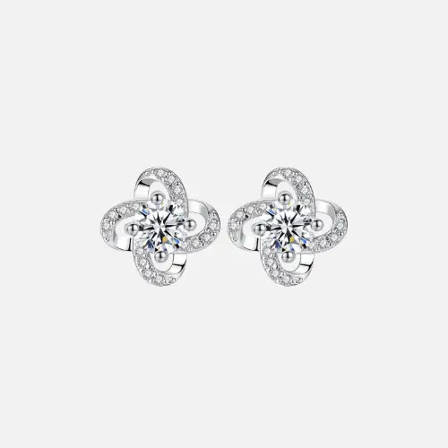Iced Clover Earrings