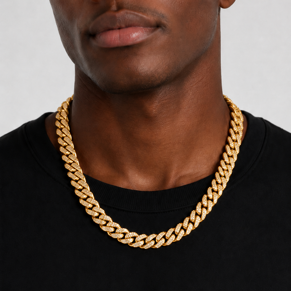 Iced Cuban Chain — AURA SUPPLY
