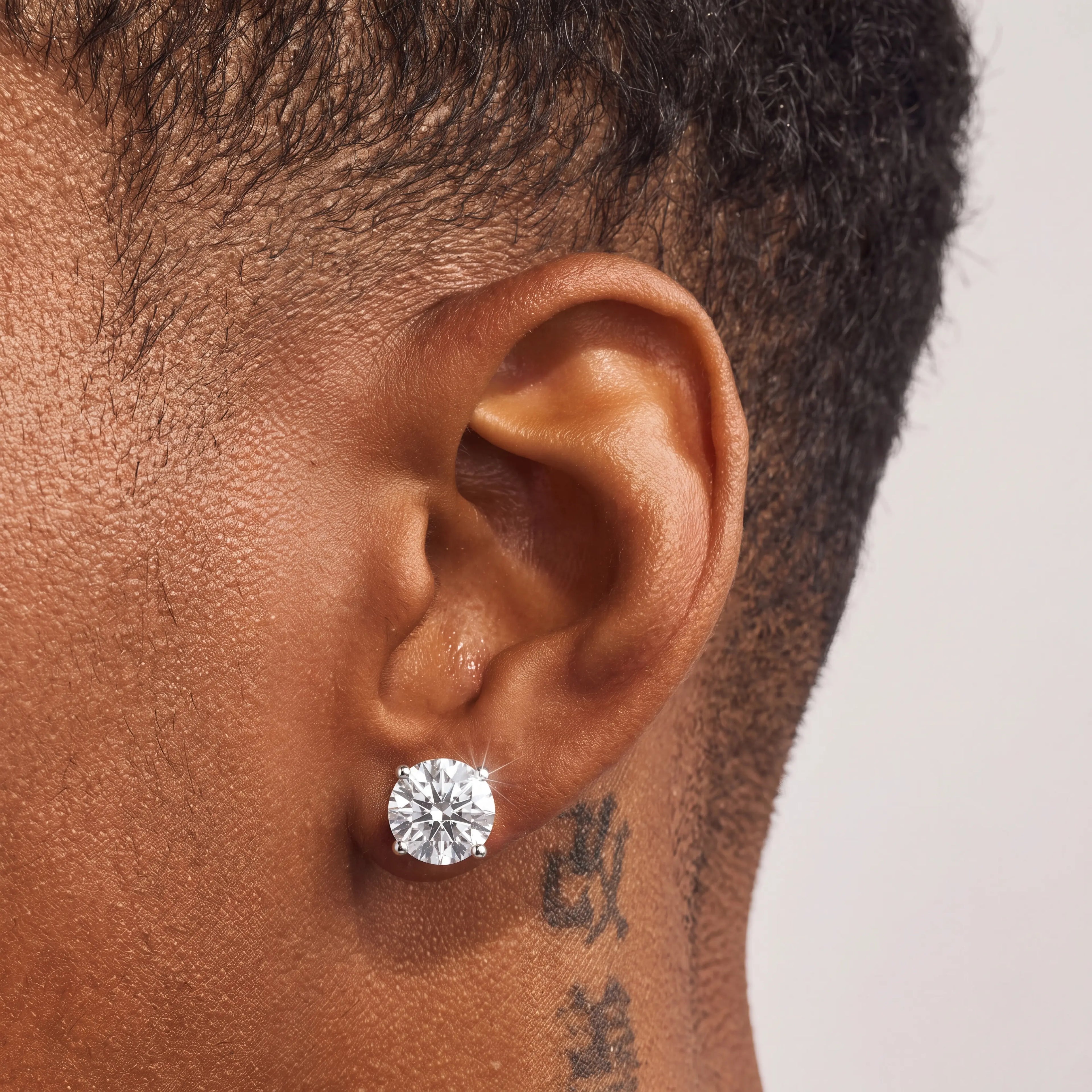 Moissanite Stud Earrings — AURA SUPPLY