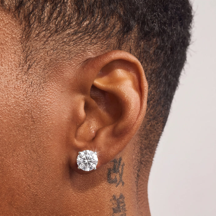 Moissanite Stud Earrings