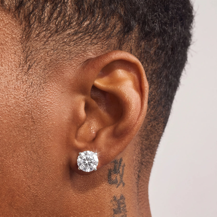 Moissanite Stud Earrings