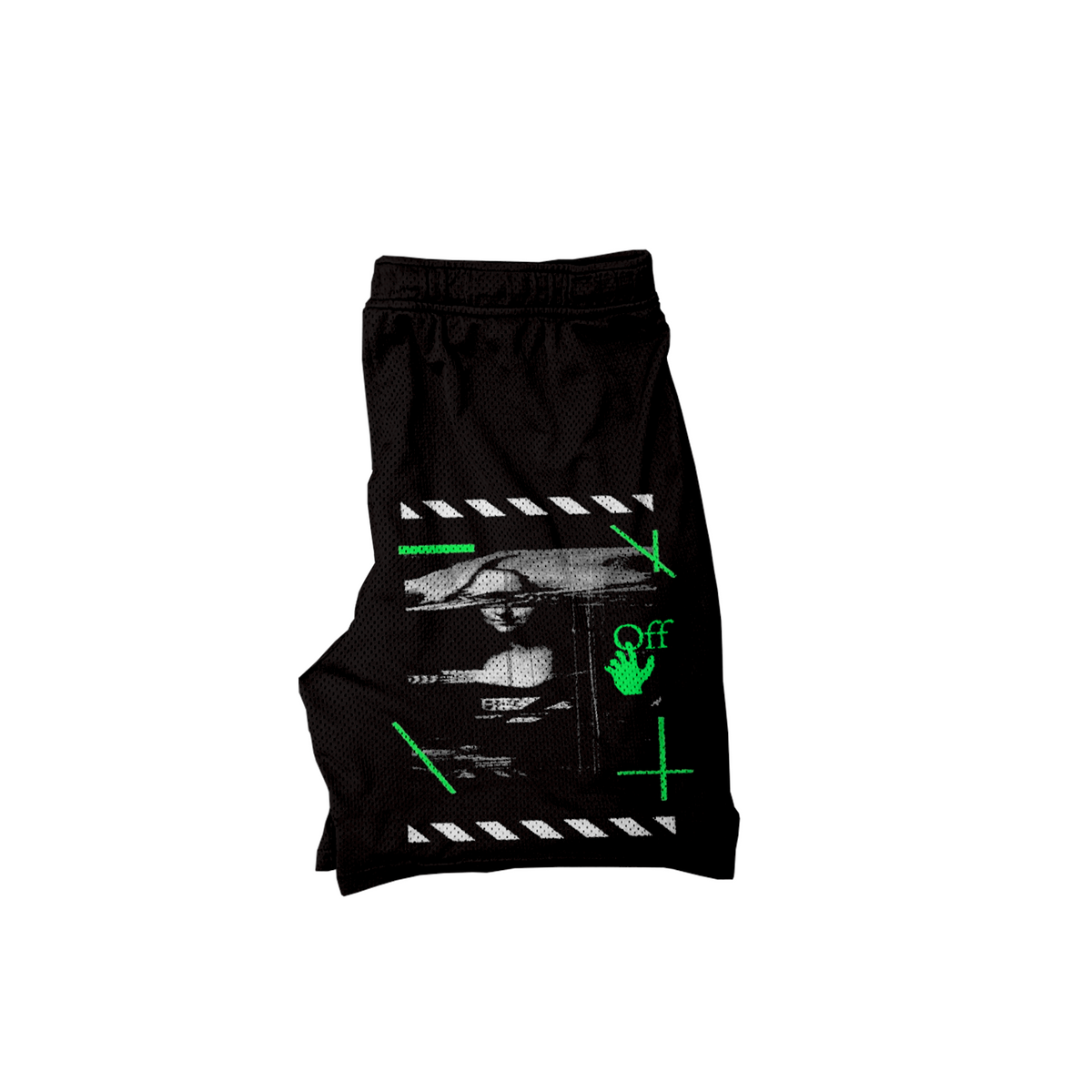 ARROW X ART MESH SHORTS