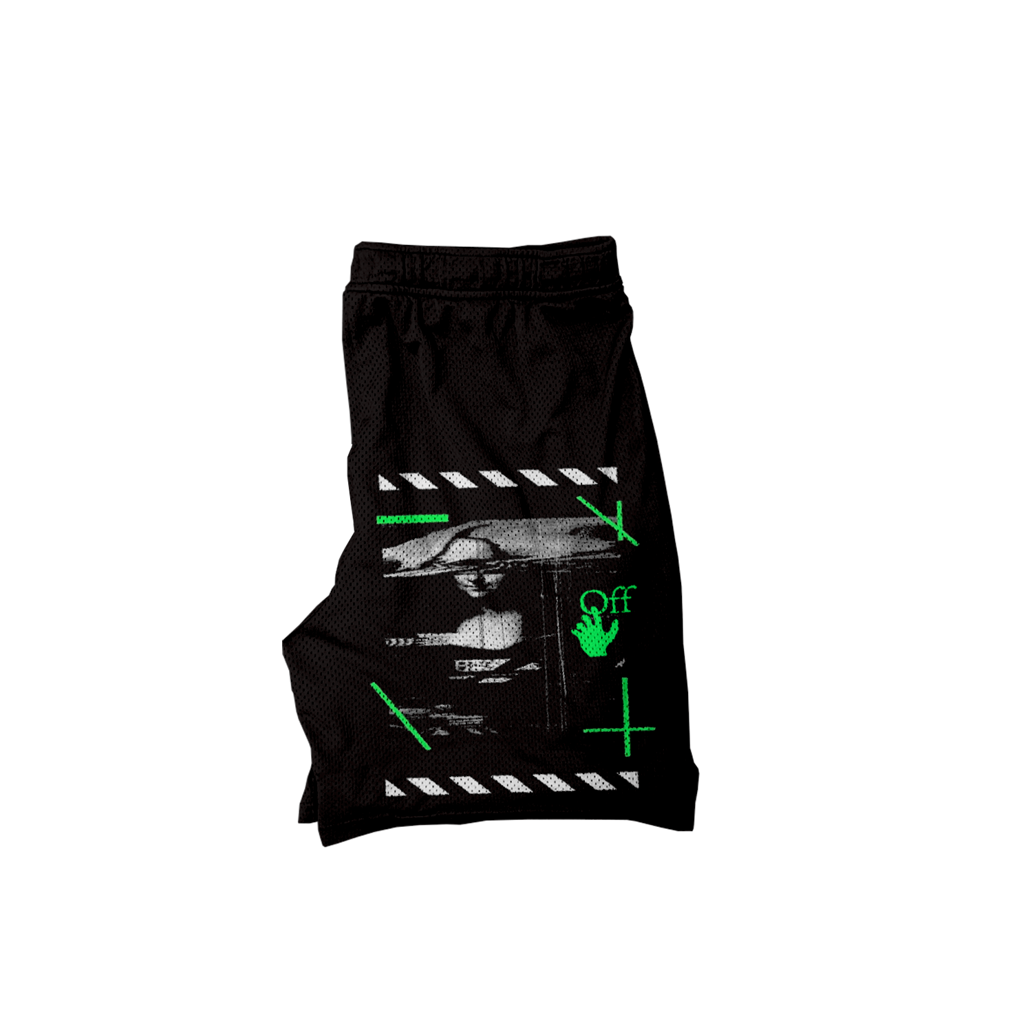 ARROW X ART MESH SHORTS