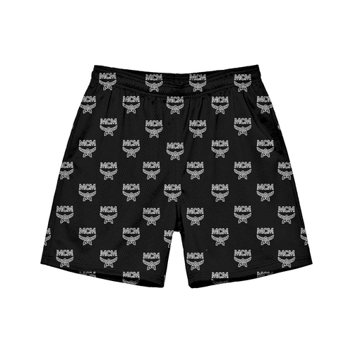 BLACK MM MESH SHORTS