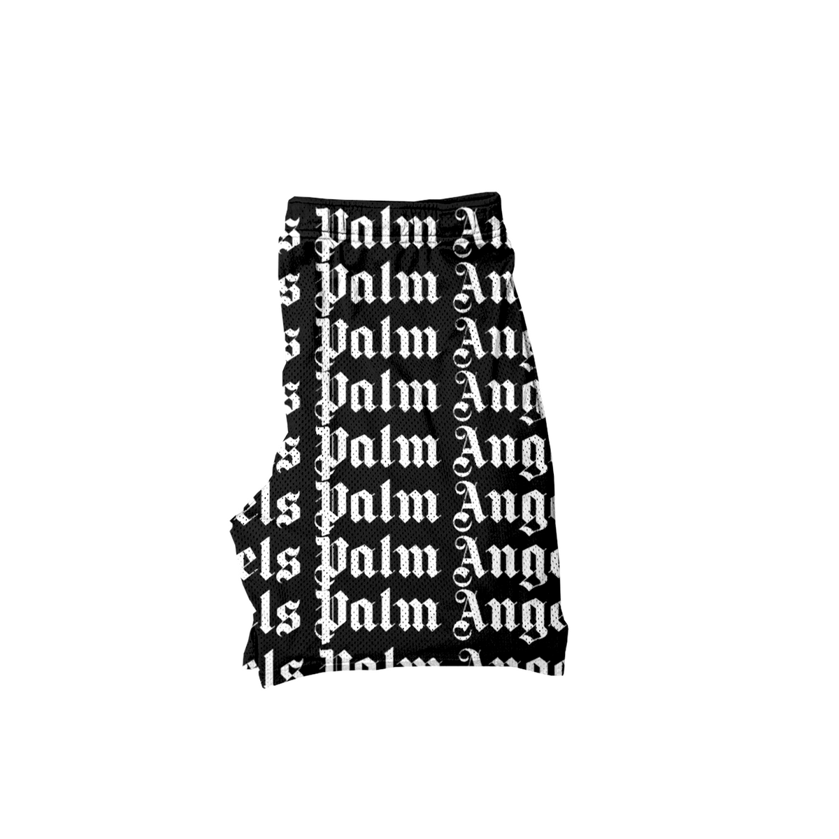 FULL LETTERED PALMS MESH SHORTS
